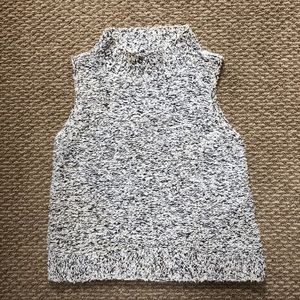 Eileen Fisher sleeveless sweater.